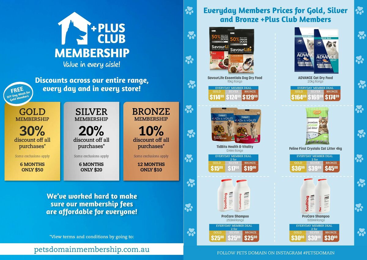 Pets Domain Catalogues from 26 June