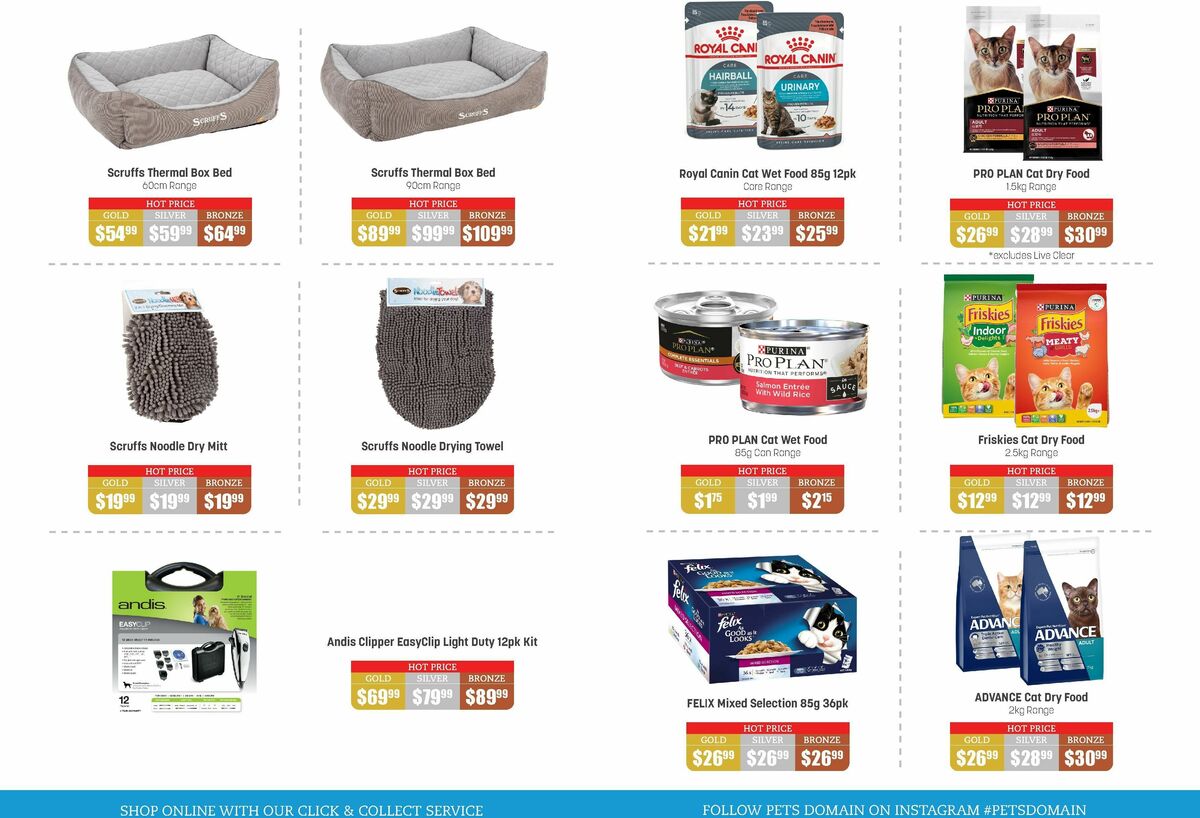 Pets Domain Catalogues from 14 August