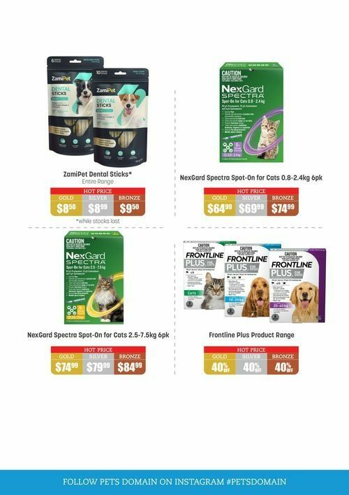 Pets Domain Catalogues from 25 September