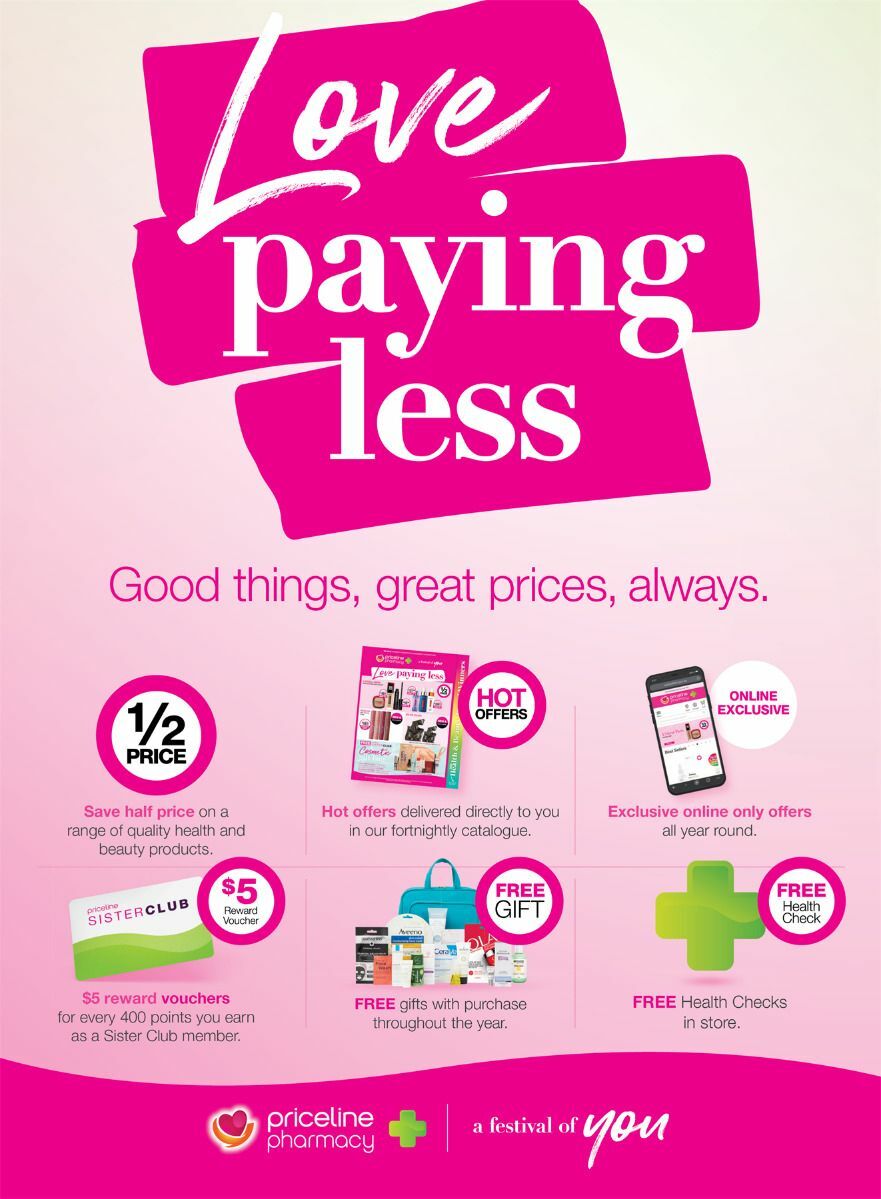 Priceline Pharmacy Xmas You Magazine 2023 Catalogues from 30 October