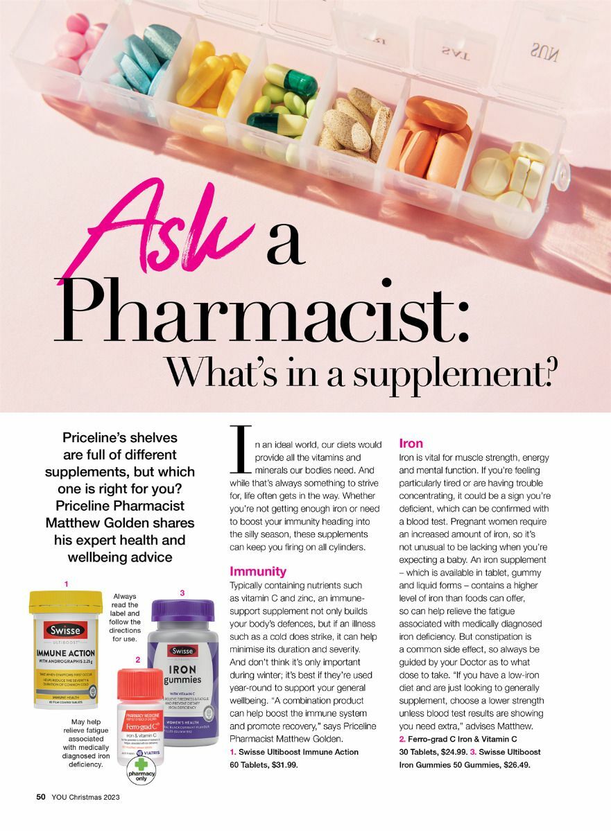 Priceline Pharmacy Xmas You Magazine 2023 Catalogues from 30 October