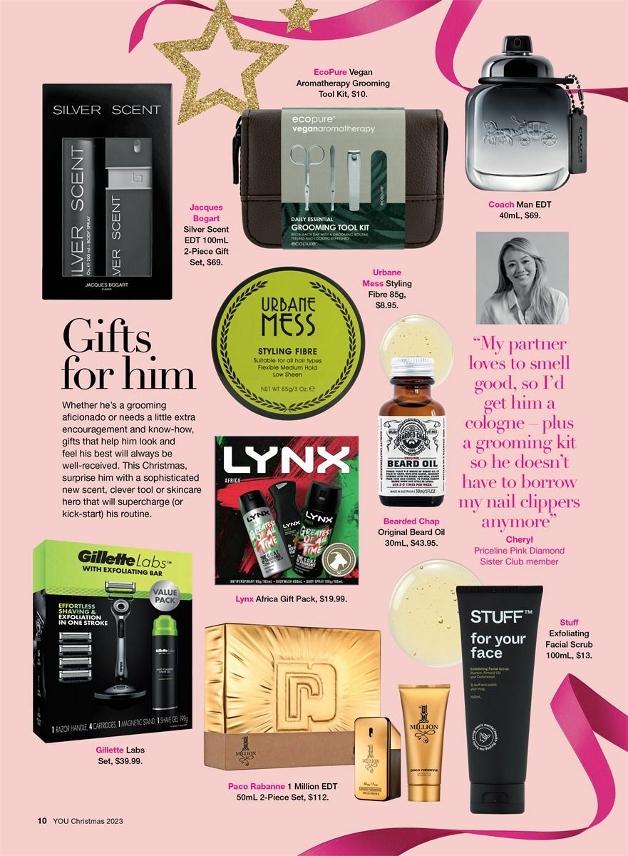 Priceline Pharmacy Xmas You Magazine Gift Guide 2023 Catalogues from 1 November