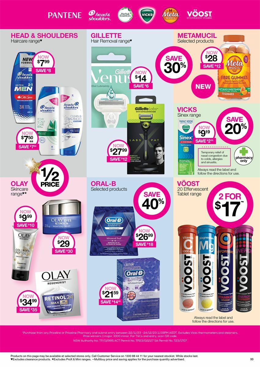 Priceline Pharmacy Catalogues from 15 December