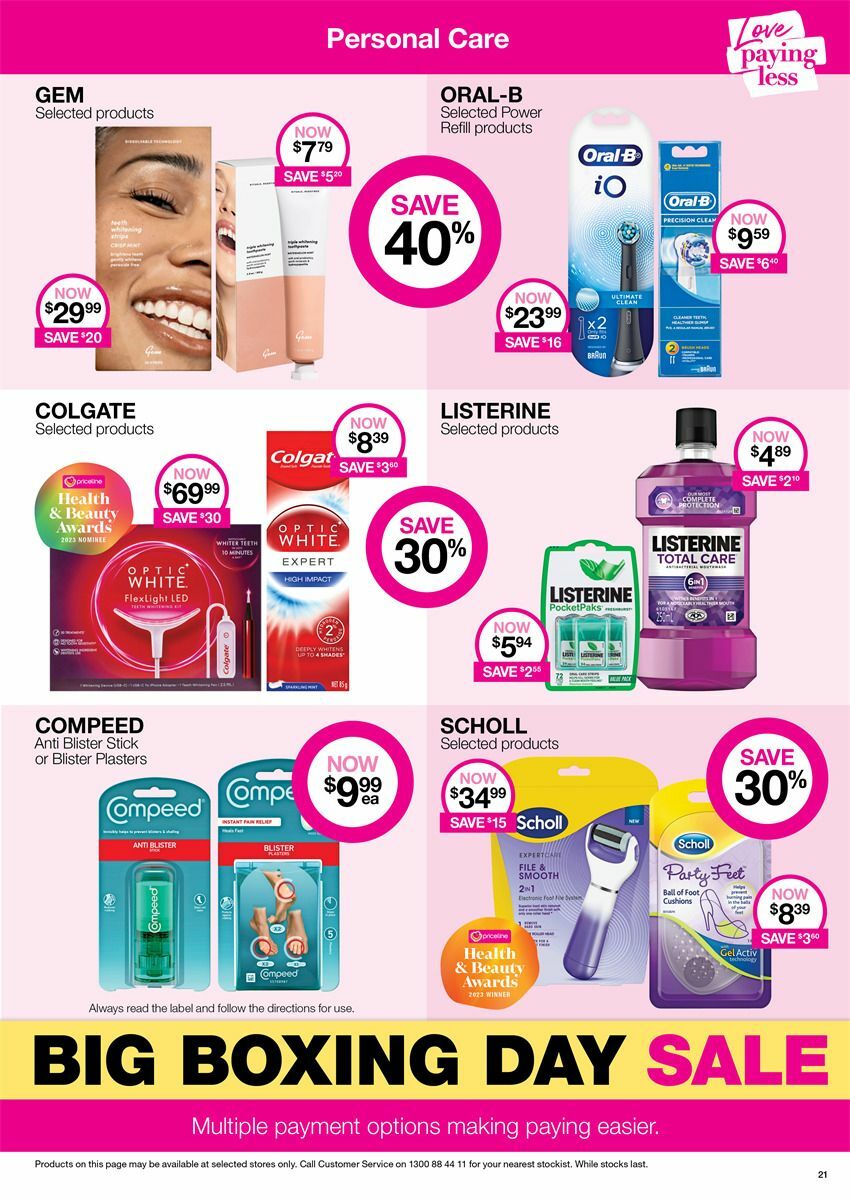 Priceline Pharmacy Catalogues from 25 December