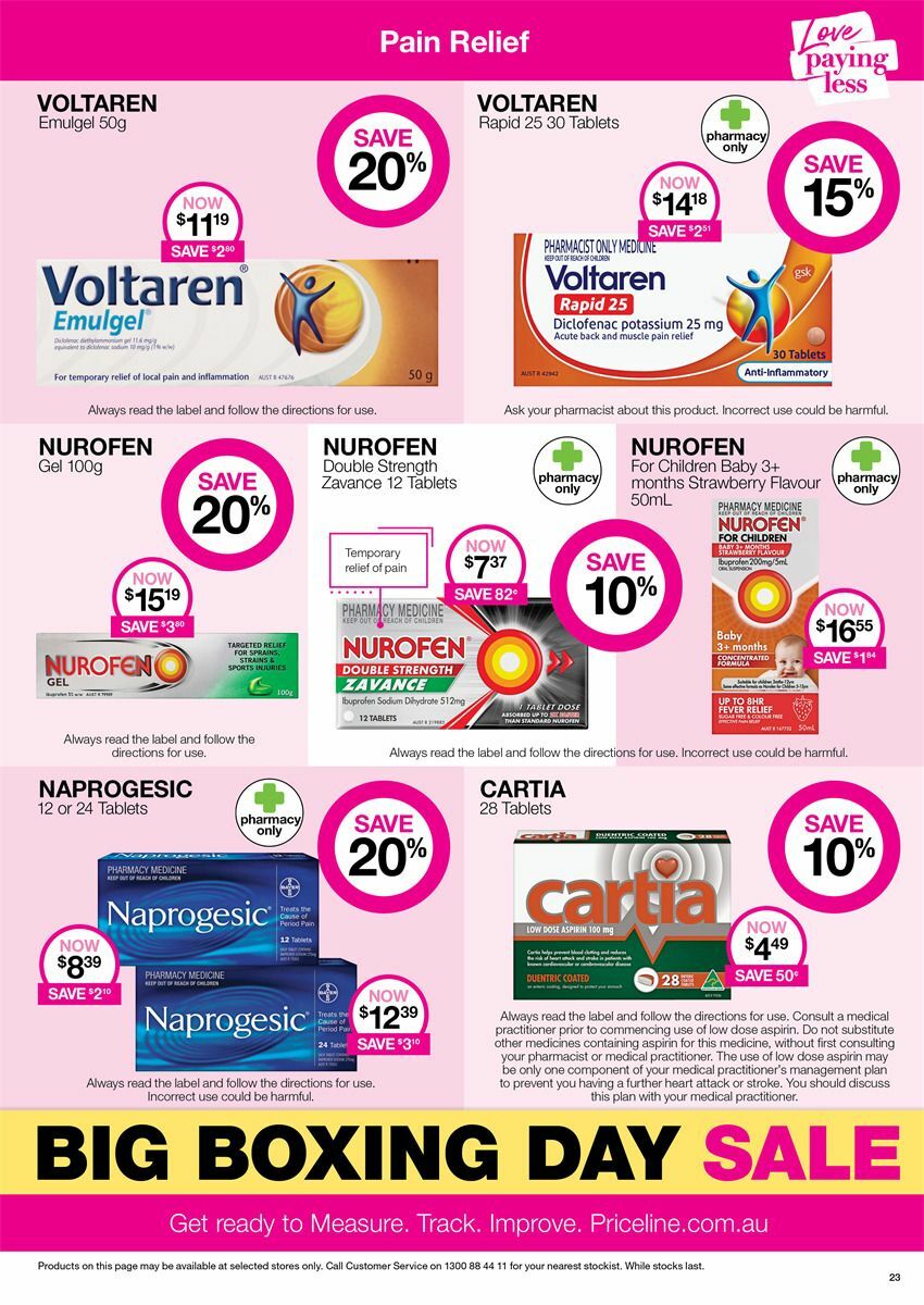 Priceline Pharmacy Catalogues from 25 December