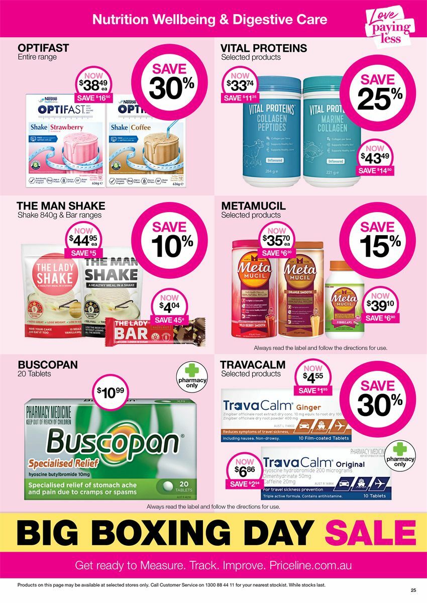 Priceline Pharmacy Catalogues from 25 December