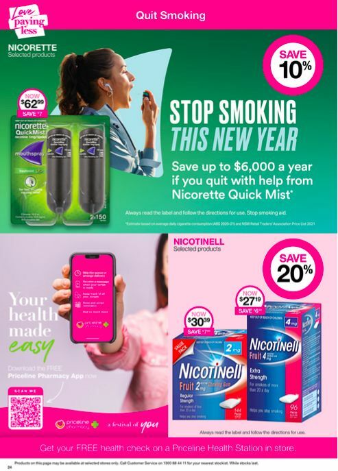 Priceline Pharmacy Catalogues from 4 January