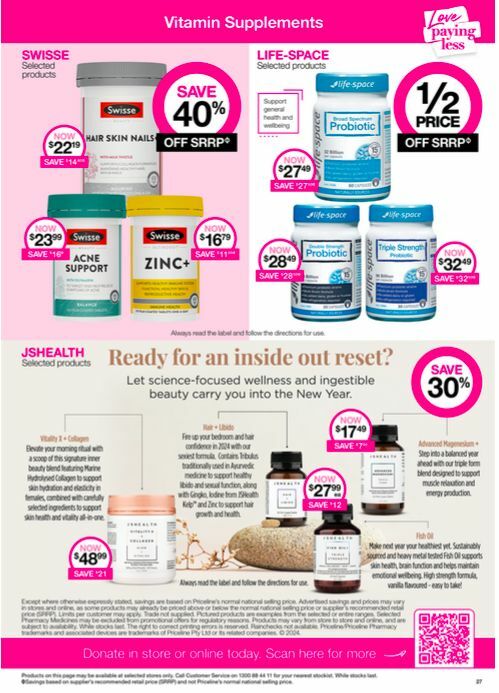 Priceline Pharmacy Catalogues from 4 January