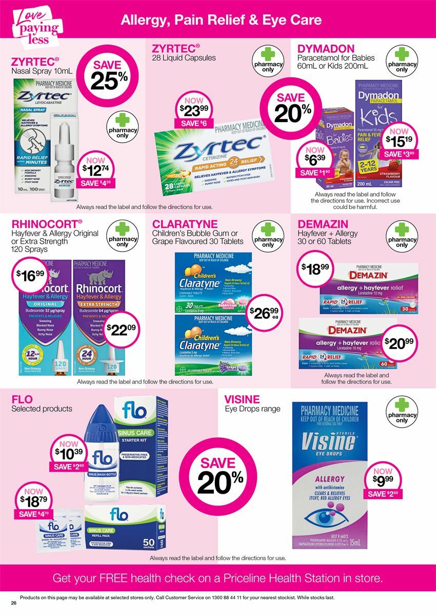 Priceline Pharmacy Catalogues from 25 January