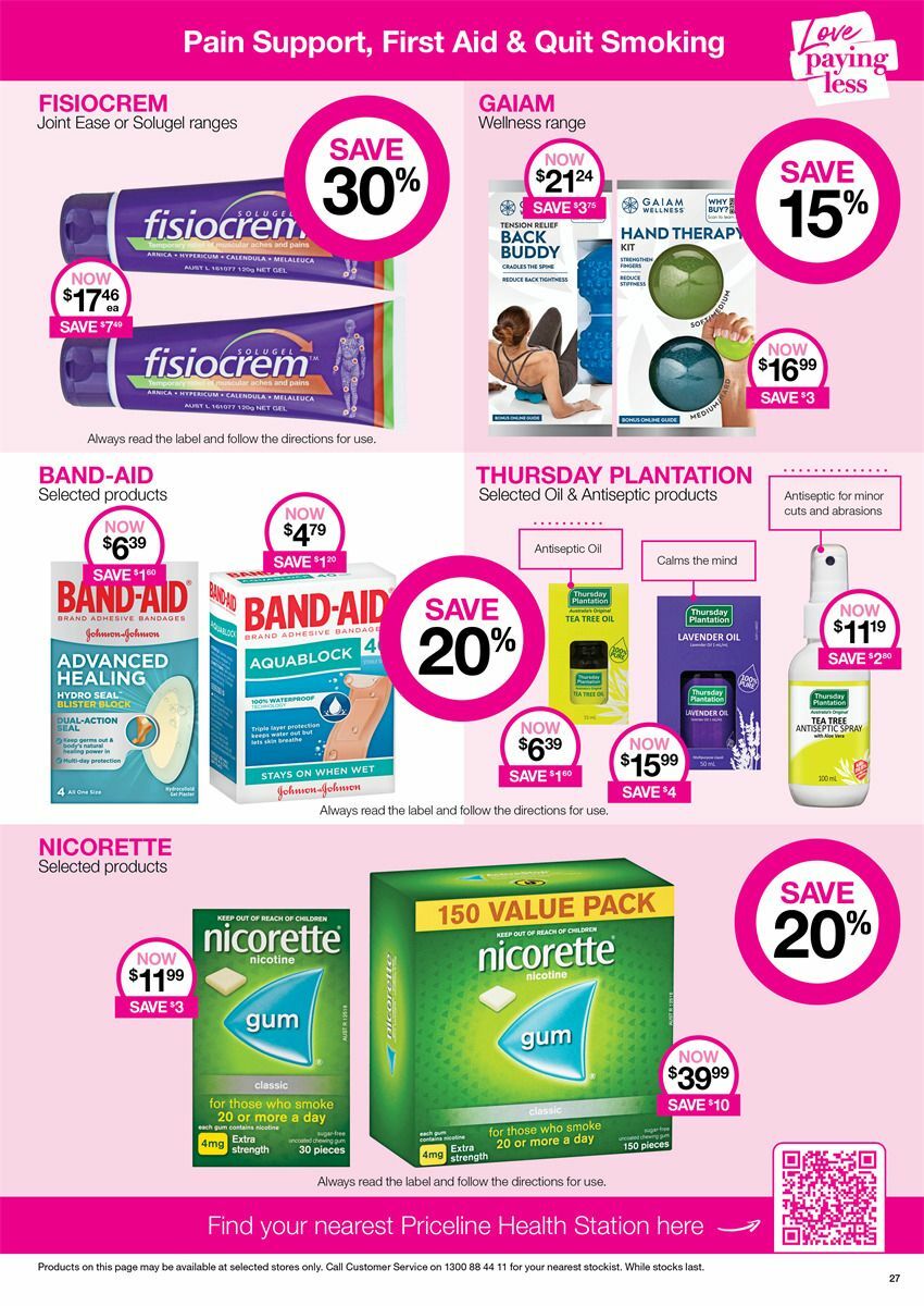 Priceline Pharmacy Catalogues from 25 January