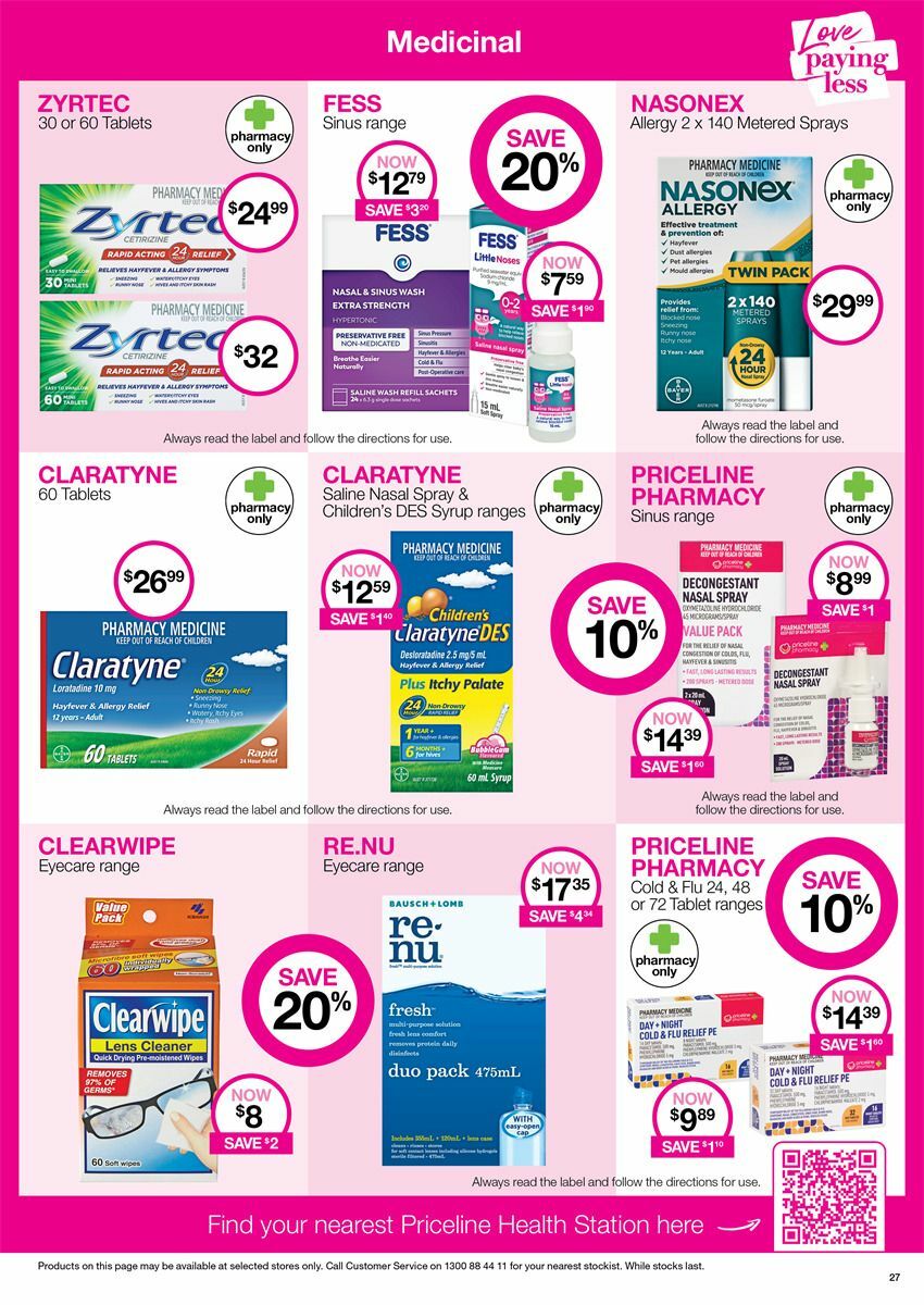 Priceline Pharmacy Catalogues from 8 February