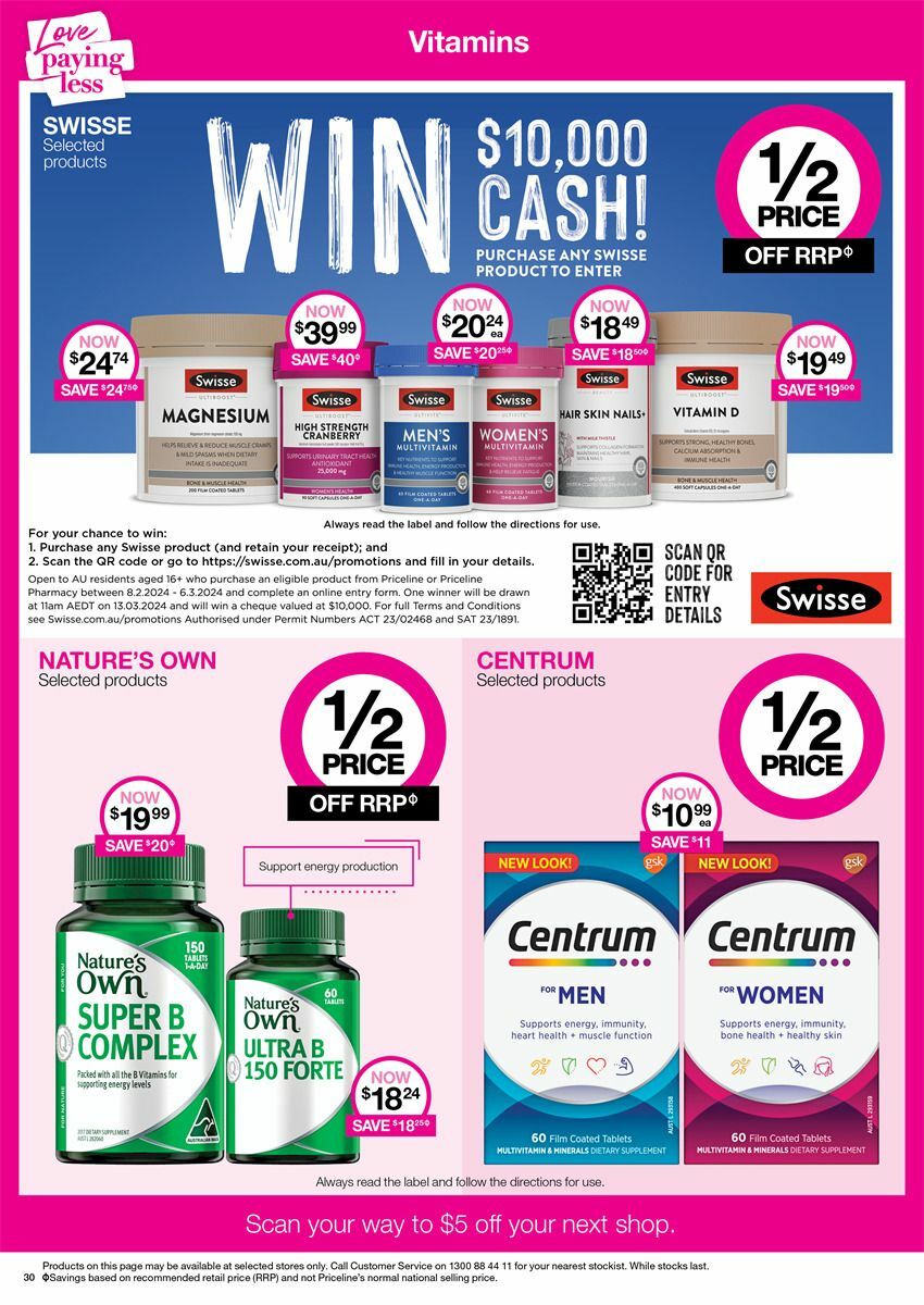 Priceline Pharmacy Catalogues from 8 February