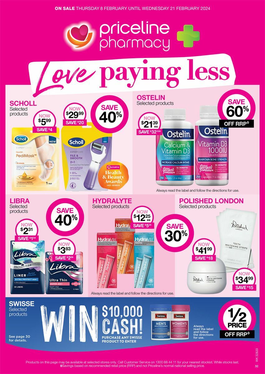 Priceline Pharmacy Catalogues from 8 February