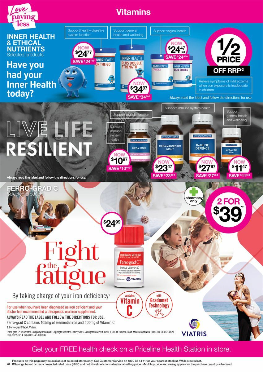 Priceline Pharmacy Catalogues from 22 February