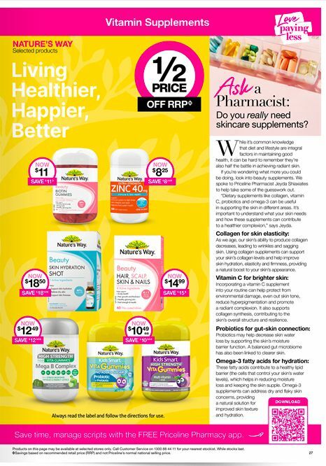 Priceline Pharmacy Catalogues from 7 March