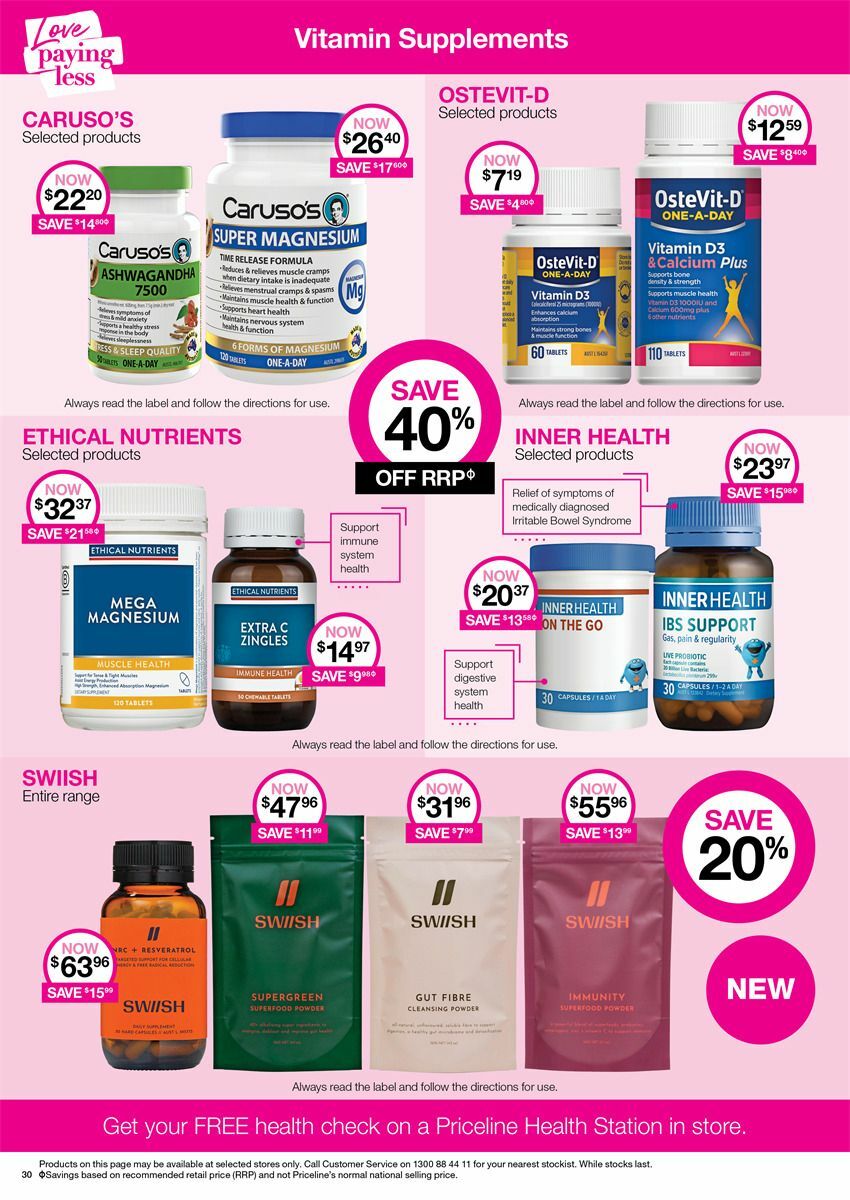 Priceline Pharmacy Catalogues from 21 March