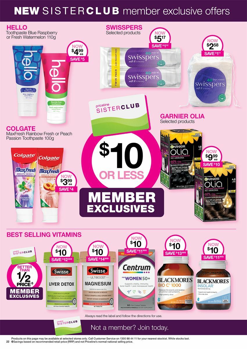 Priceline Pharmacy Catalogues from 24 April