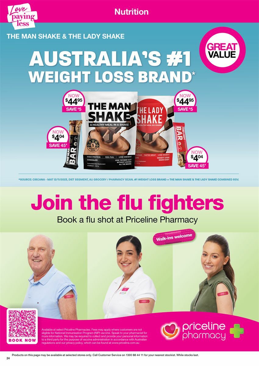 Priceline Pharmacy Catalogues from 24 April