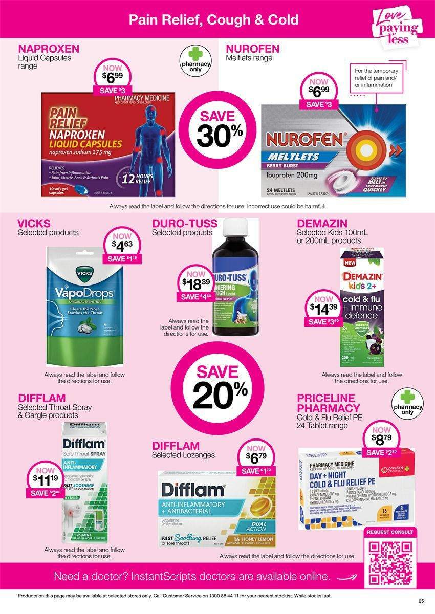 Priceline Pharmacy Catalogues from 24 April