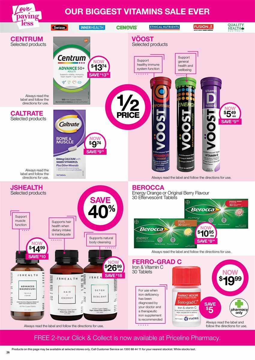 Priceline Pharmacy Catalogues from 24 April