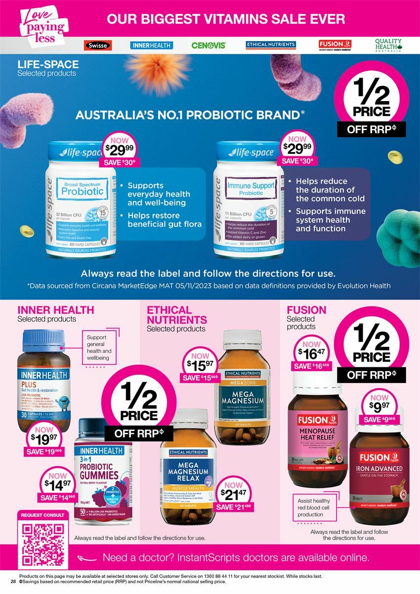 Priceline Pharmacy Catalogues from 24 April