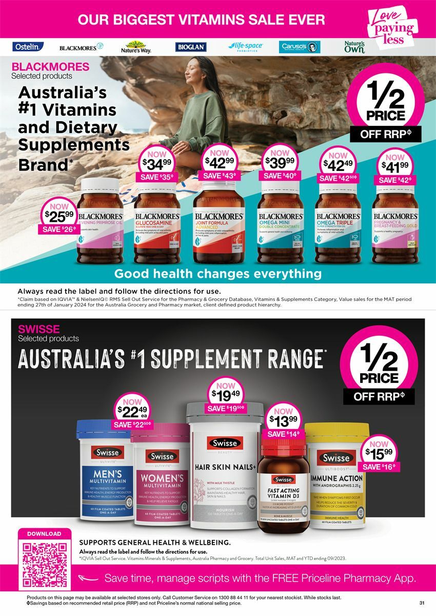 Priceline Pharmacy Catalogues from 24 April