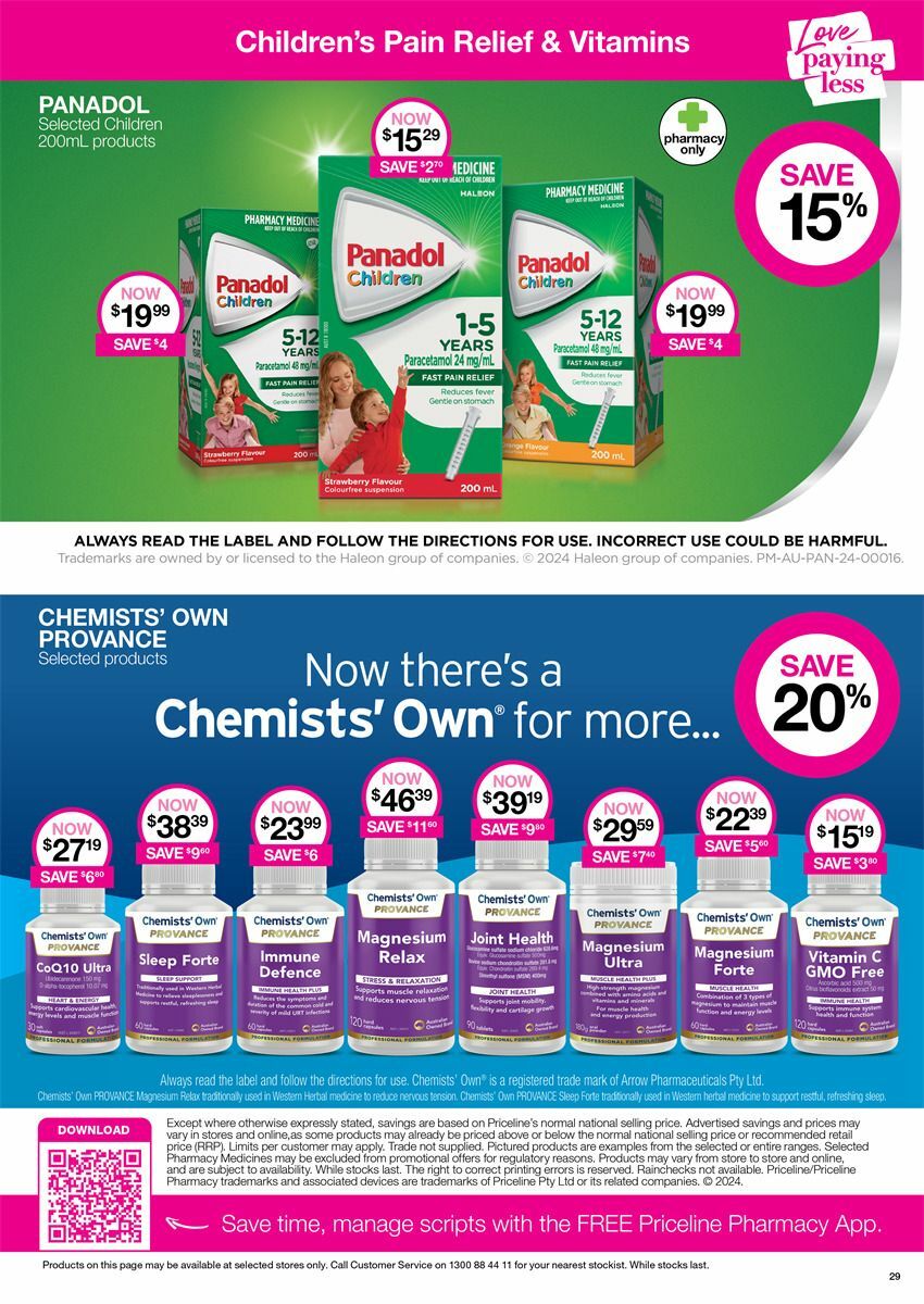 Priceline Pharmacy Catalogues from 9 May