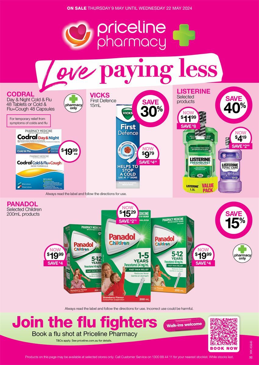 Priceline Pharmacy Catalogues from 9 May