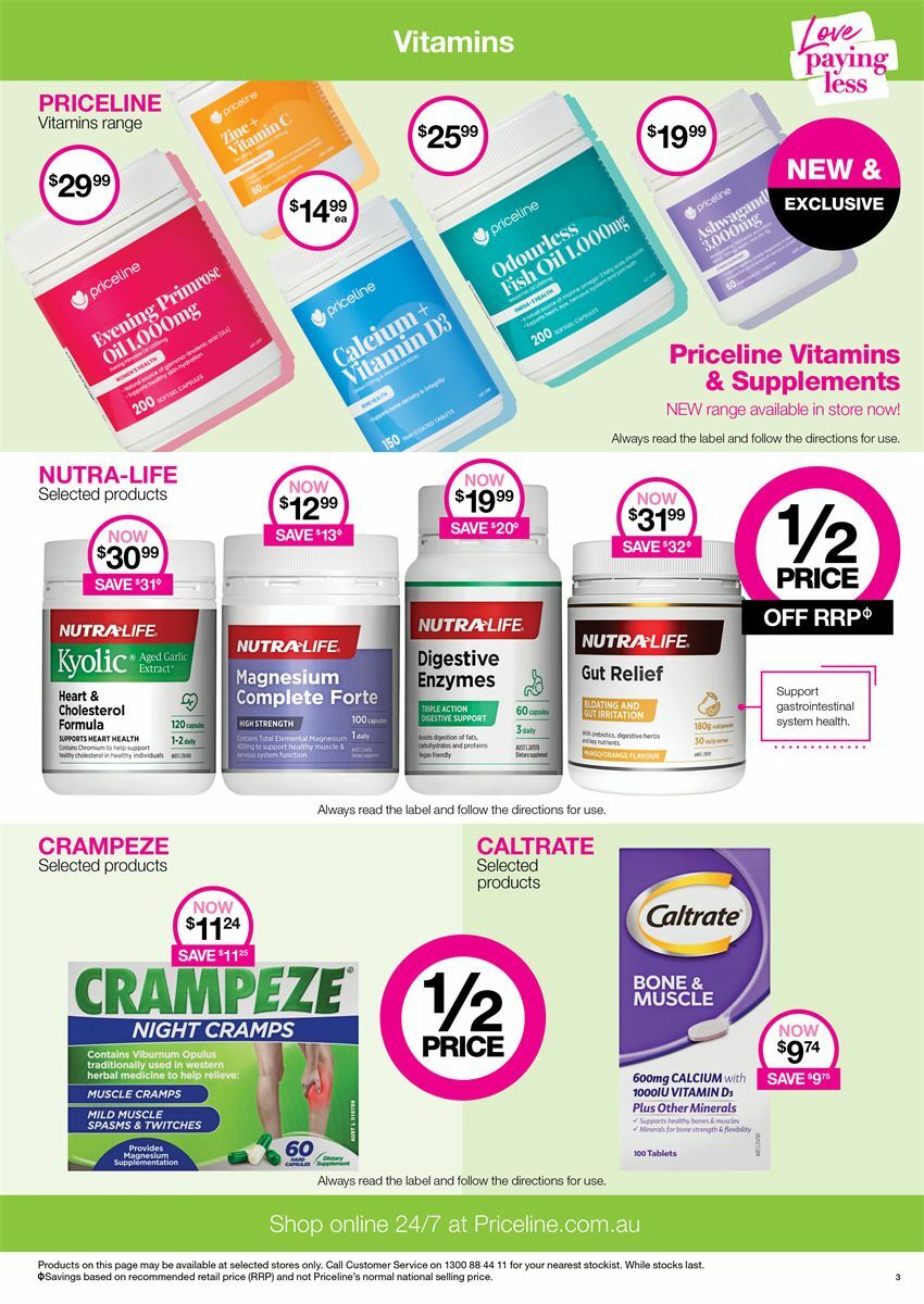 Priceline Pharmacy Catalogues from 16 May