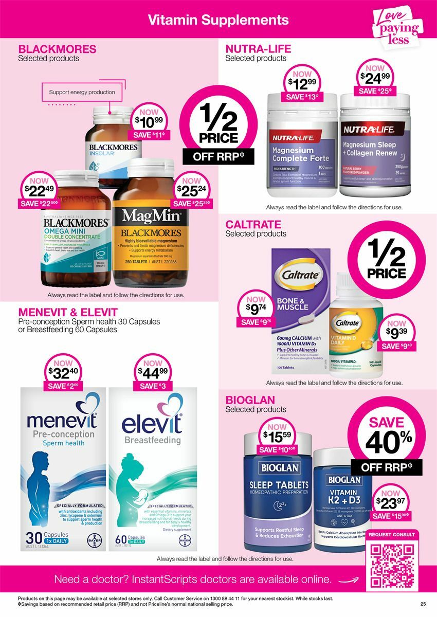 Priceline Pharmacy Catalogues from 23 May