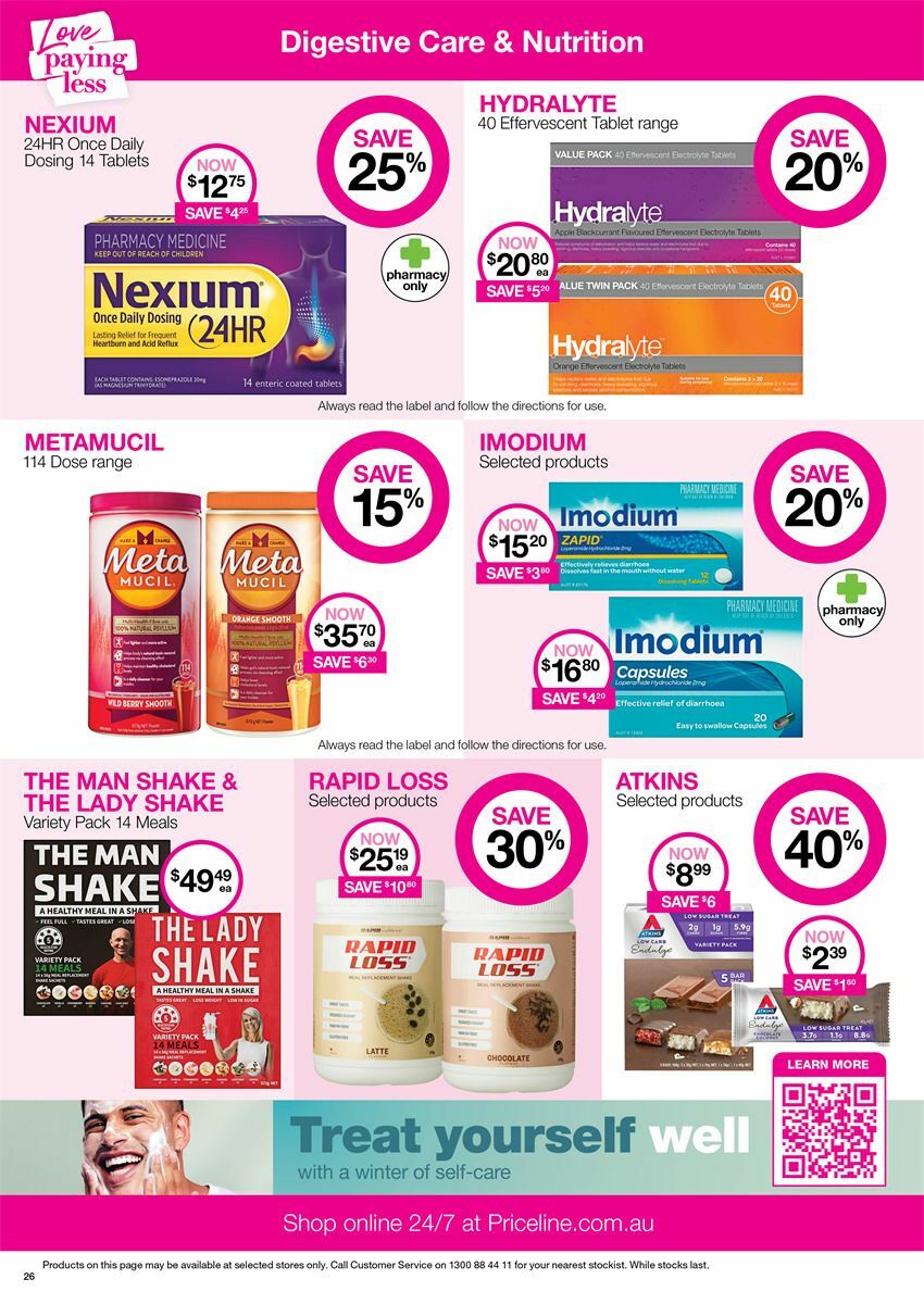 Priceline Pharmacy Catalogues from 23 May