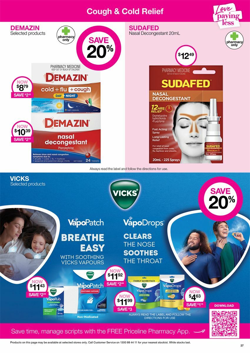 Priceline Pharmacy Catalogues from 23 May