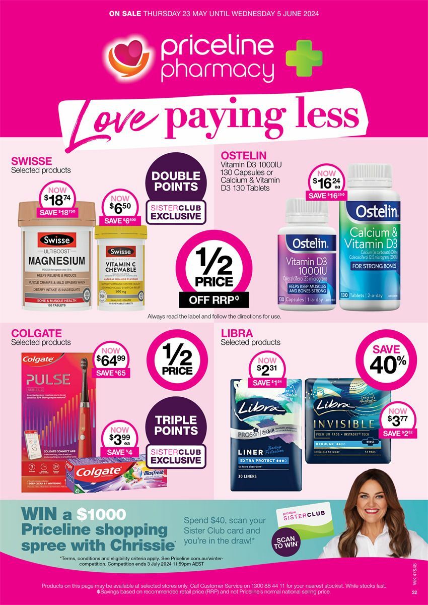 Priceline Pharmacy Catalogues from 23 May