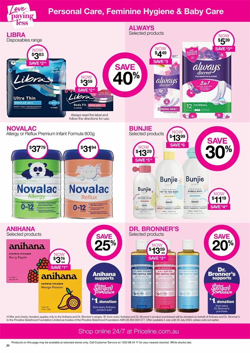 Priceline Pharmacy Catalogues from 4 July