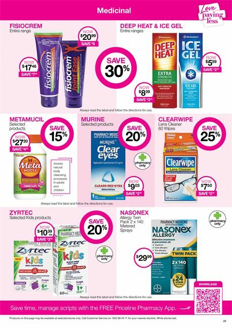 Priceline Pharmacy Catalogues from 4 July