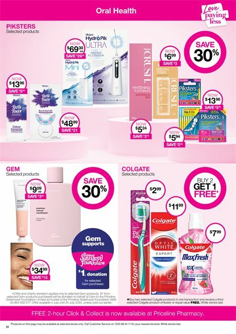 Priceline Pharmacy Catalogues from 15 July