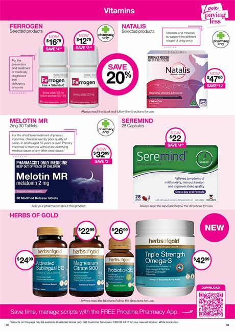 Priceline Pharmacy Catalogues from 15 July