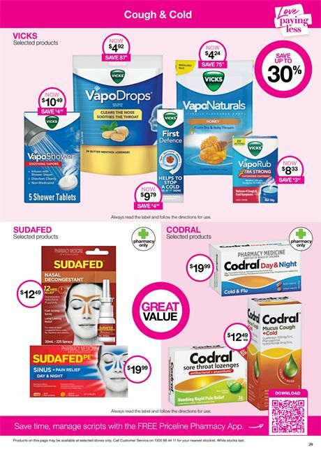 Priceline Pharmacy Catalogues from 15 July