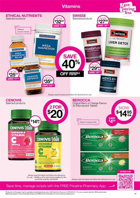 Priceline Pharmacy Catalogues from 15 July