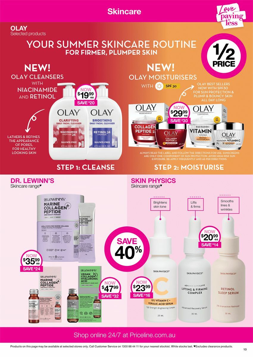 Priceline Pharmacy Catalogues from 15 August