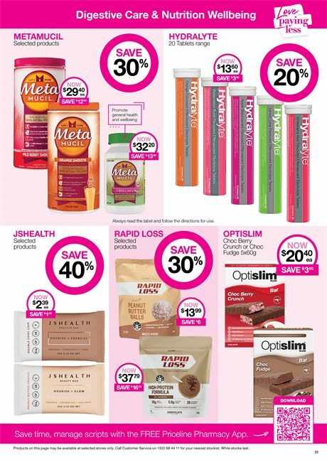 Priceline Pharmacy Catalogues from 15 August