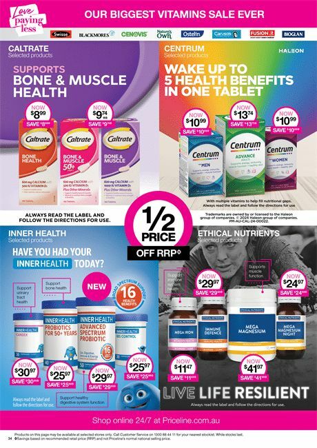 Priceline Pharmacy Catalogues from 15 August