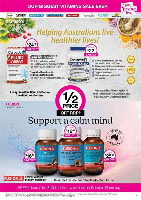 Priceline Pharmacy Catalogues from 15 August