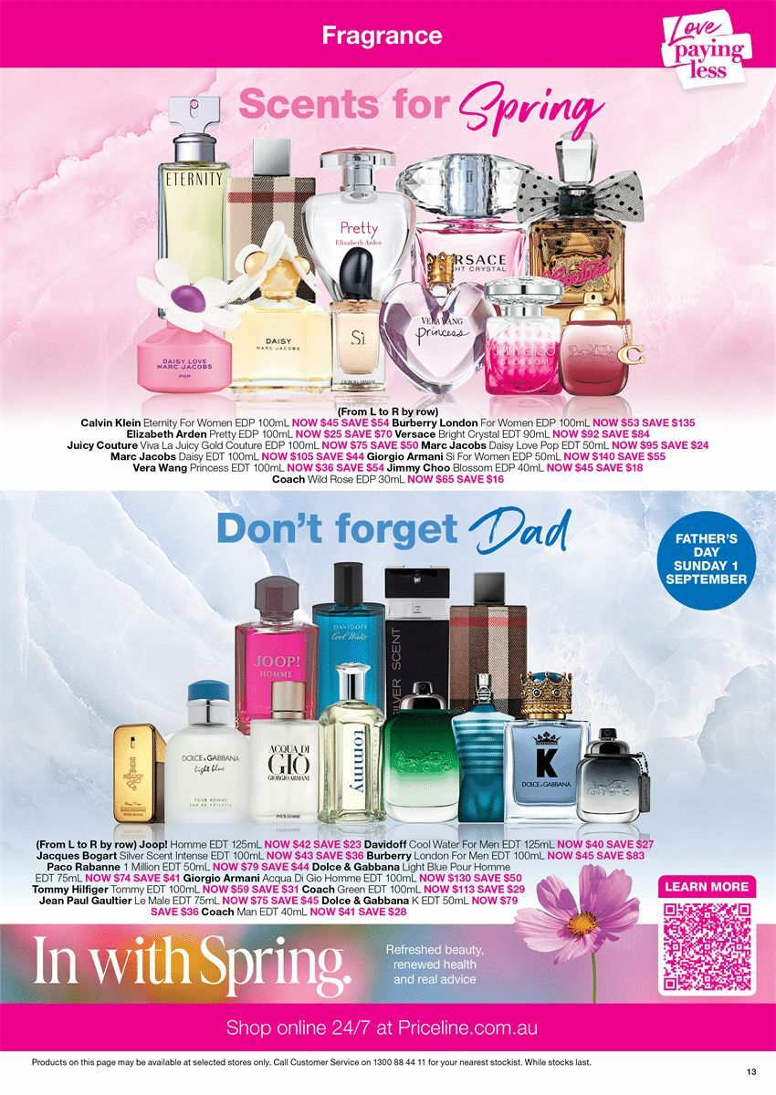 Priceline Pharmacy Catalogues from 29 August