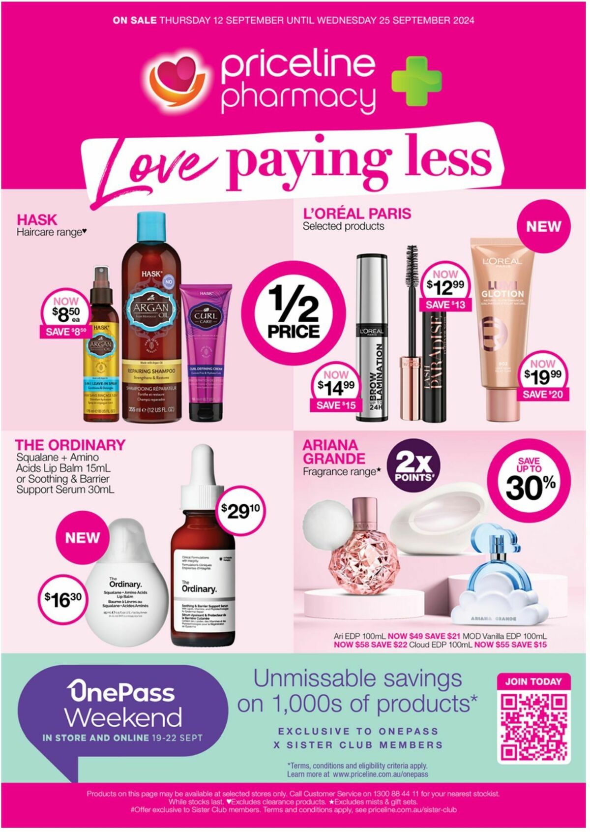 Priceline Pharmacy Catalogues from 12 September