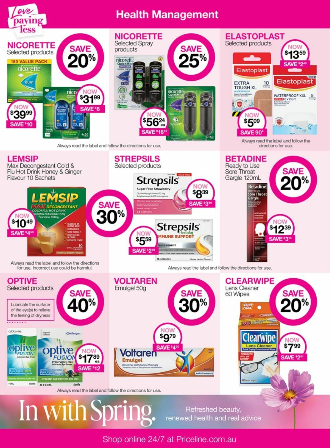 Priceline Pharmacy Catalogues from 26 September