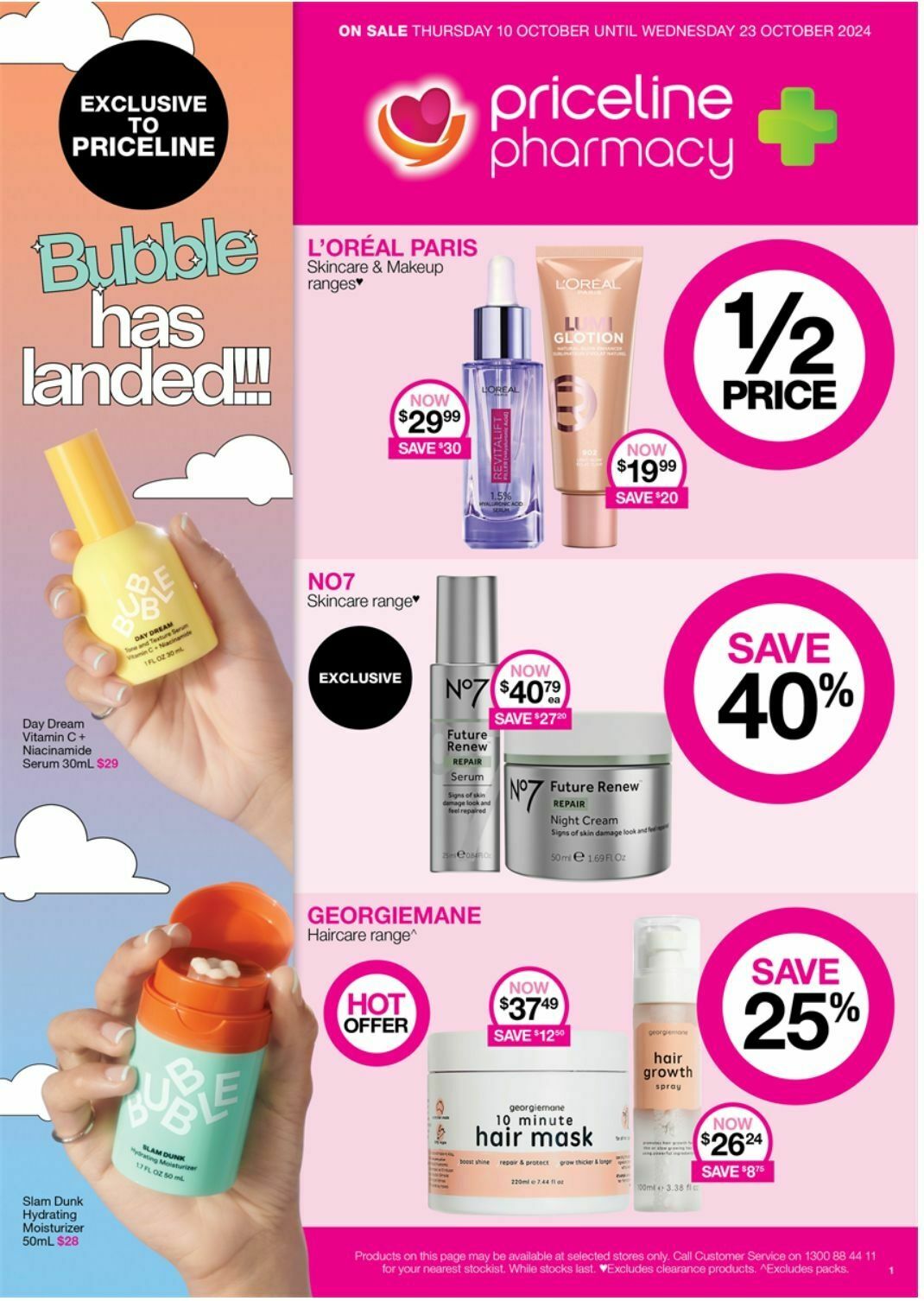 Priceline Pharmacy Catalogues from 10 October