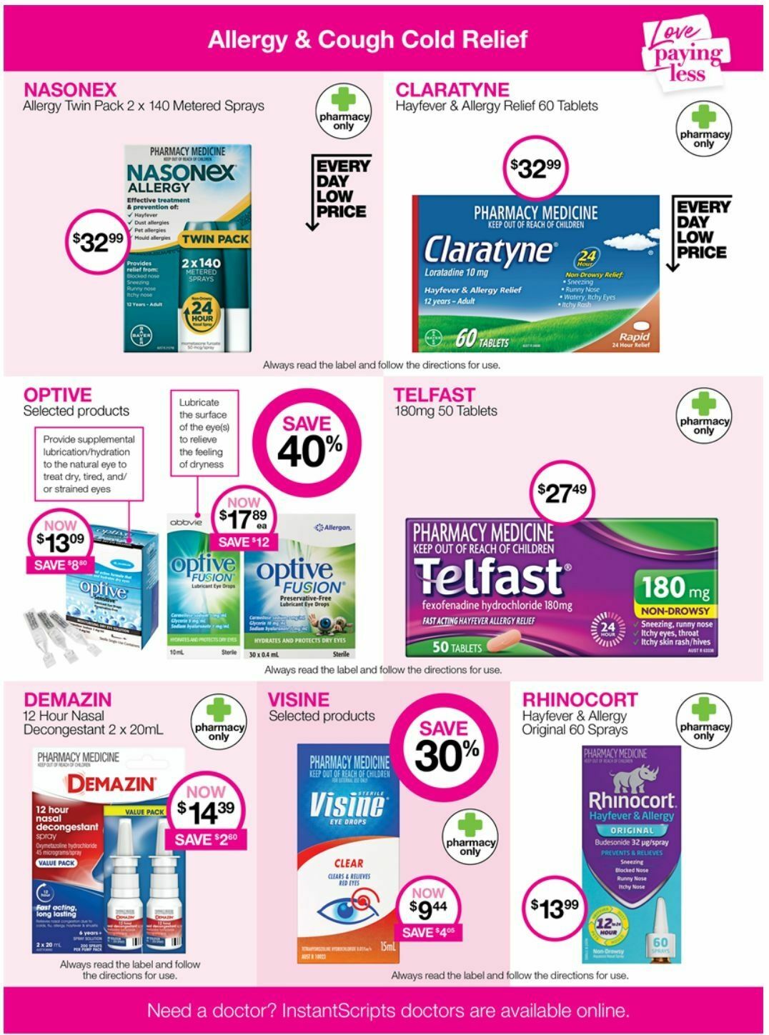 Priceline Pharmacy Catalogues from 10 October