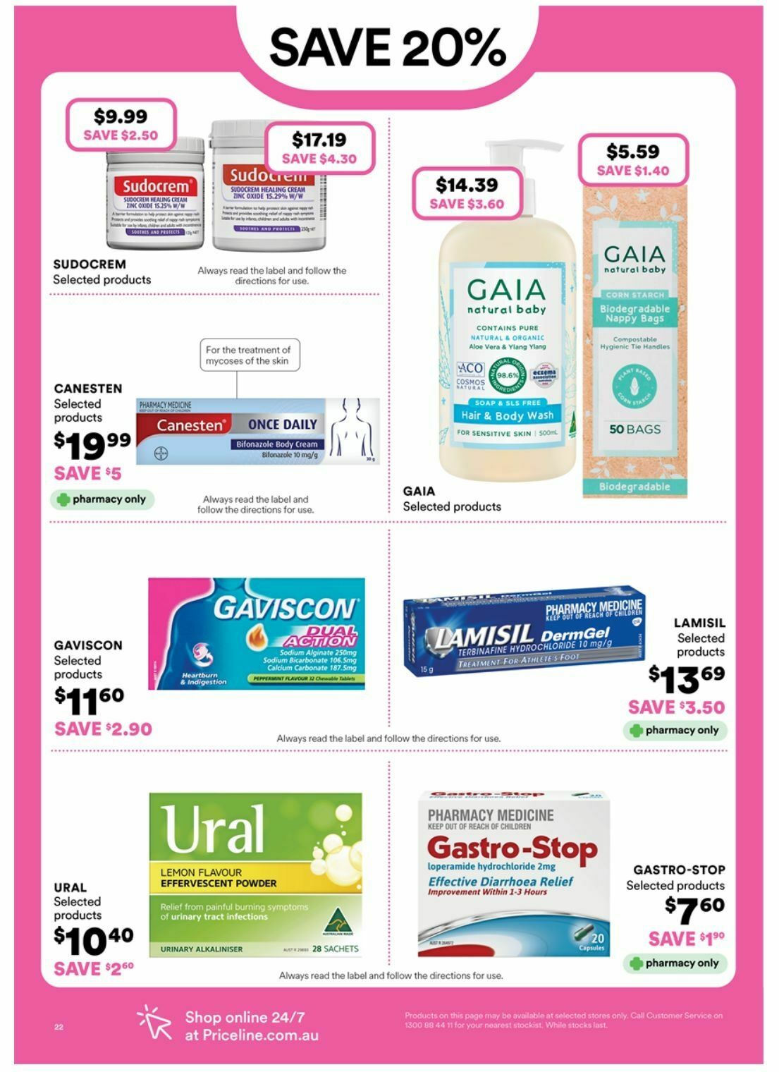 Priceline Pharmacy Catalogues from 2 January