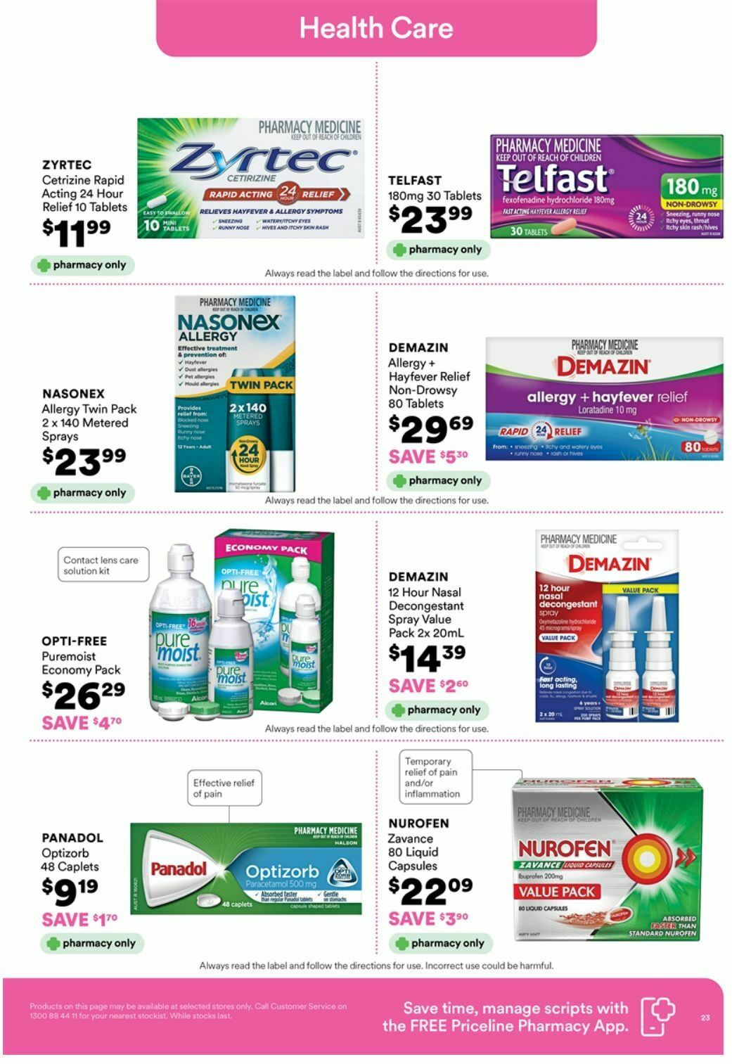 Priceline Pharmacy Catalogues from 2 January